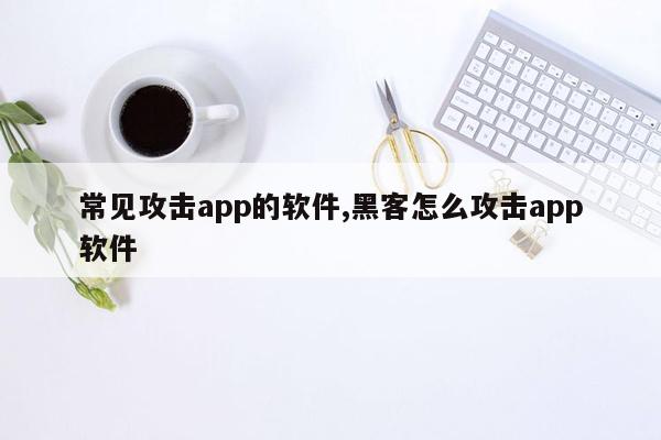 常见攻击app的软件,黑客怎么攻击app软件