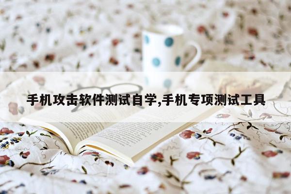 手机攻击软件测试自学,手机专项测试工具